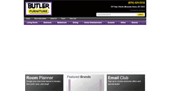 Desktop Screenshot of butlerfurniture.com